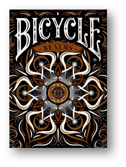 Bicycle - Realms (Black) Playing Cards