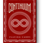 Continuum Playing Cards (Burgundy)