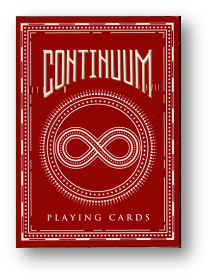 Continuum Playing Cards (Burgundy)