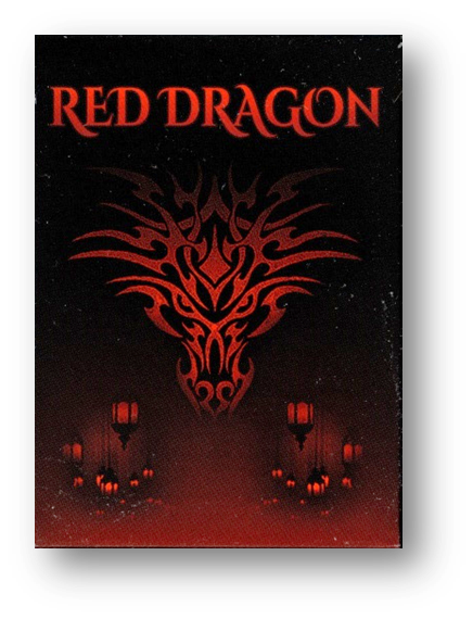 Red Dragon Playing Cards