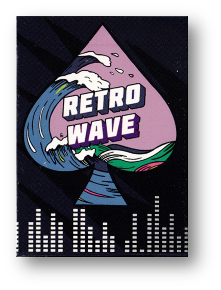 Retro Wave Playing Cards