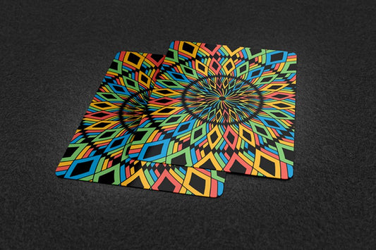 Rainbow Illusion Metallic Playing Cards V2