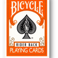 Bicycle Orange Rider Back Poker Spielkarten Deck