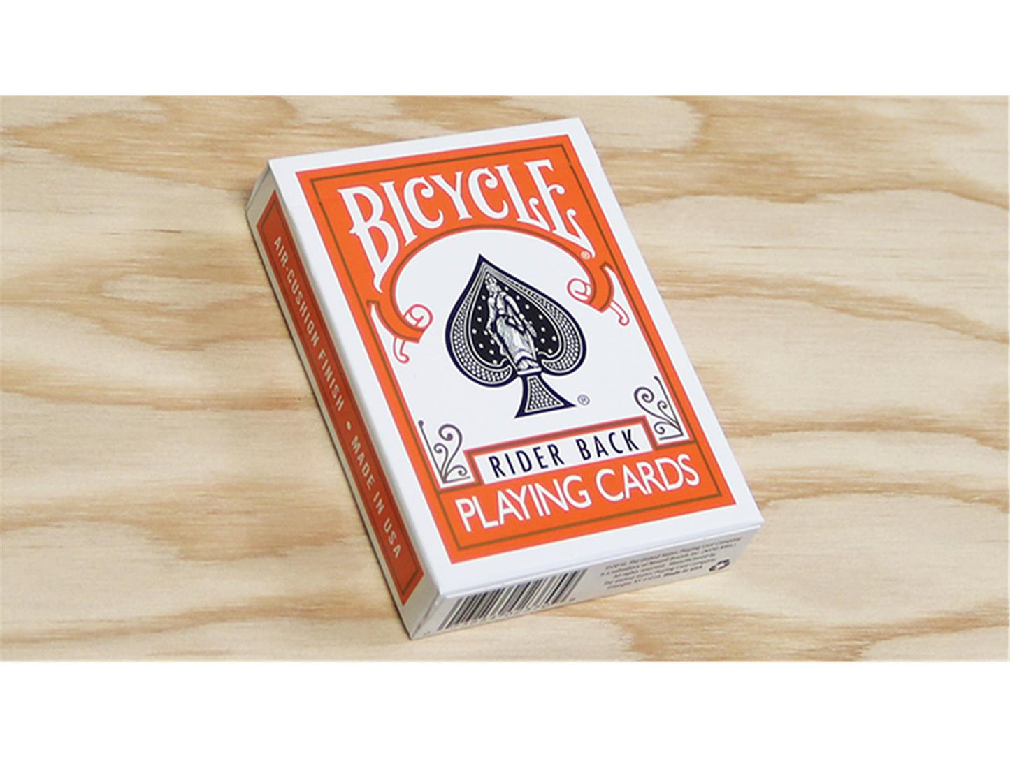 Bicycle Orange Rider Back Poker Spielkarten Deck