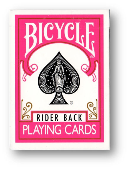 Bicycle Fuchsia Rider Back Deck