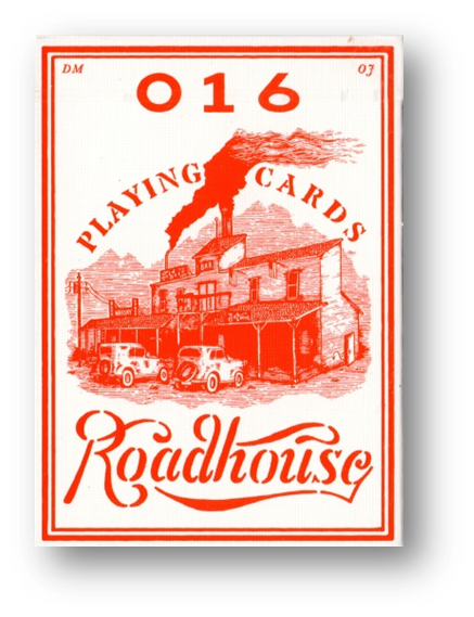 Roadhouse Red Poker Deck by Ellusionist