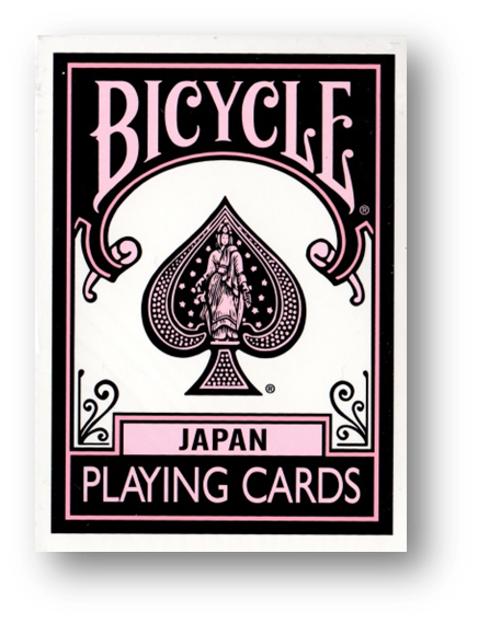 Bicycle Black Pink Playing Cards JAPAN