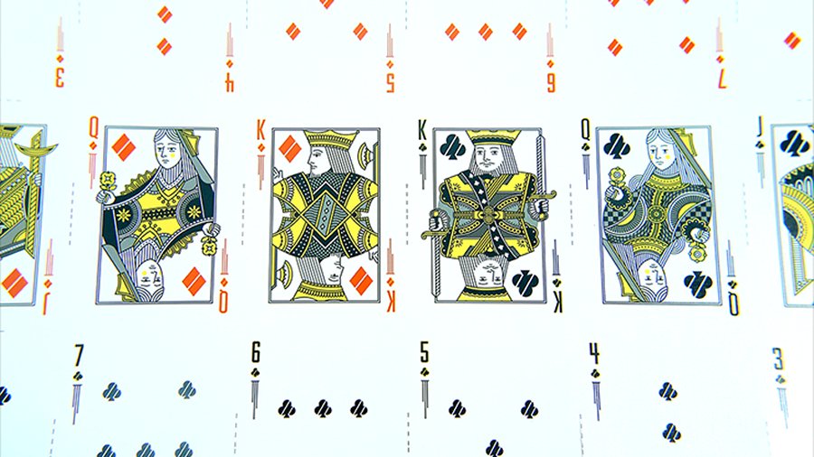 Run Playing Cards: Heat Edition (Uncut Sheet)