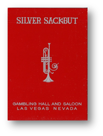 Silver Sackbut (Red) Playing Cards by Magic Square