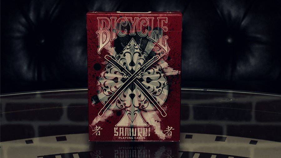 Samurai Deck V3 (Red) by USPCC and Marchand de Trucs