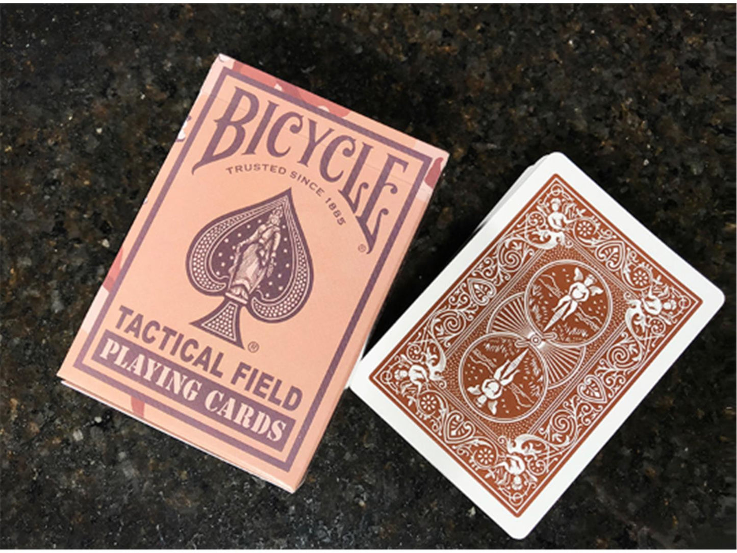 Bicycle - Tactical Field - Brown Playing Cards