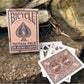 Bicycle - Tactical Field - Brown Playing Cards