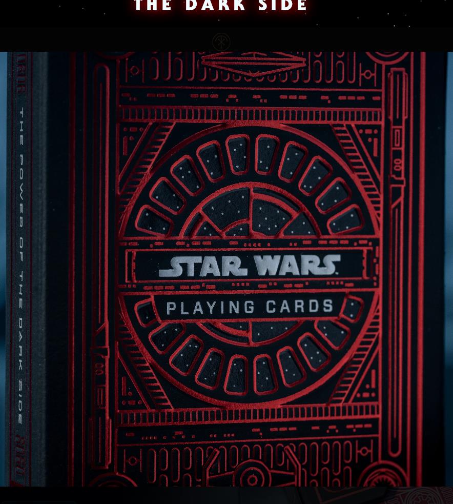 Star Wars Playing Cards Red