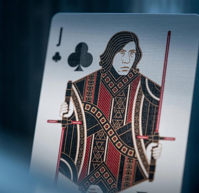 Star Wars Playing Cards Red