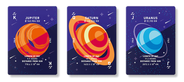 1969 Space Playing Cards