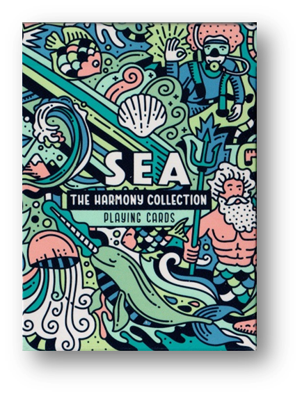 The Harmony Collection Playing Cards - Sea