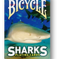 Bicycle Sharks Playing Cards by US Playing Card