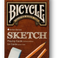 Bicycle Sketch Playing Cards