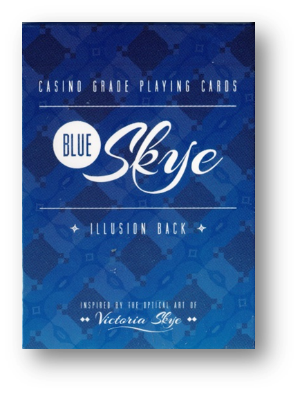 Blue Skye Playing Cards by UK Magic Studios and Victoria Skye