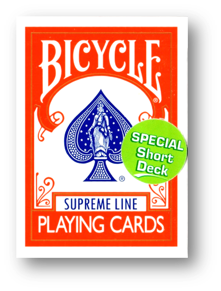 Bicycle - Supreme Line - Short Deck - Red back