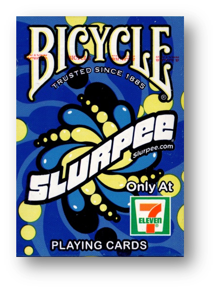 Bicycle 7-Eleven Slurpee 2020 (Blue) Playing Cards