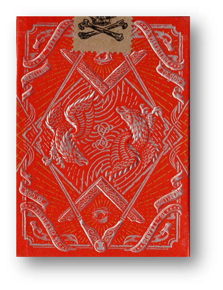 Sons of Liberty Patriot Red Playing Cards