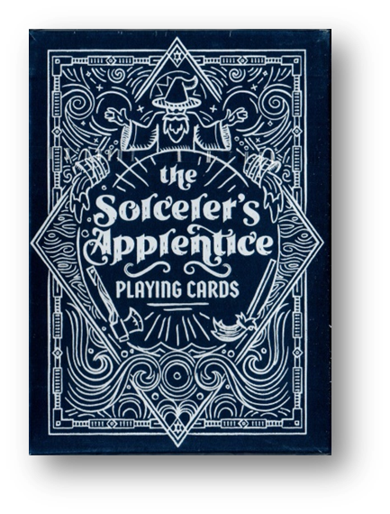 Sorcerer's Apprentice Playing Cards (Blue)