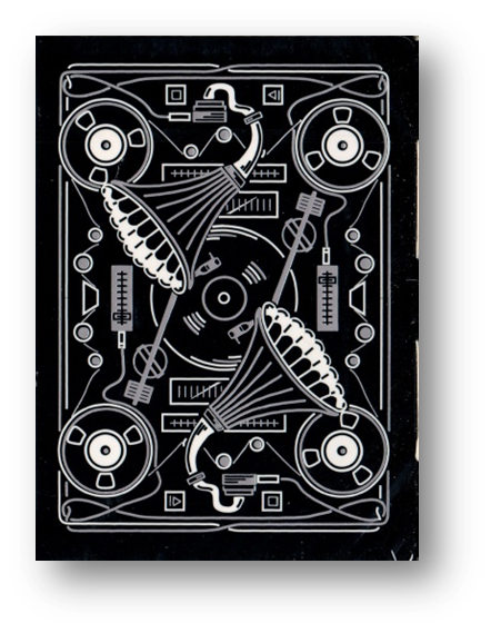 Soundboards Midnight Edition Playing Cards by Riffle Shuffle