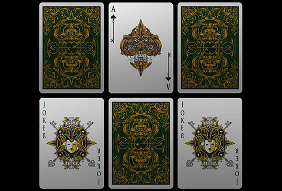 Bicycle Spirit II (Green) Playing Cards