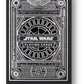 Star Wars Dark Side Silver Edition Playing Cards (Graphite Grey) by theory11