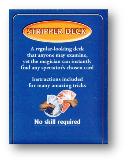 Bicycle - Stripper deck - Blue back