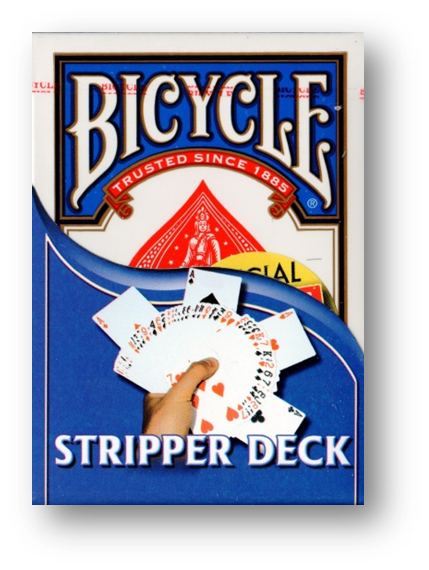 Bicycle - Stripper deck - Blue back