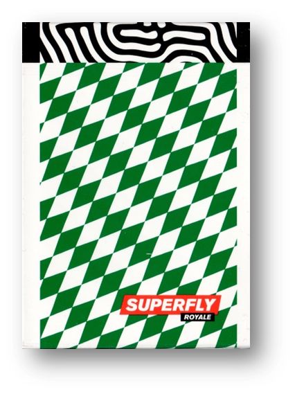 Superfly Royale Green Playing Cards