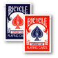 2 Deck Set Bicycle Supreme Line Rider Back Poker Karten (Blue and Red)