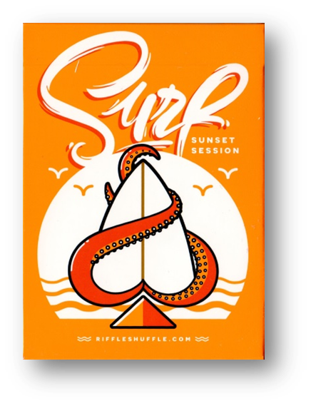 Surfboard V2 Playing Cards by Riffle Shuffle