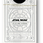 Star Wars Light Side Silver Edition Playing Cards (White) by theory11