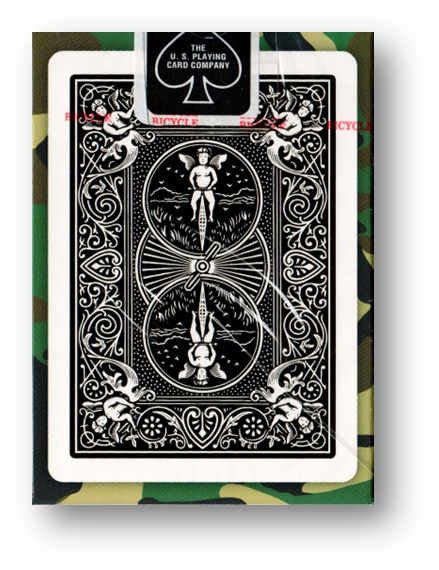 Bicycle - Tactical Field - Green Playing Cards