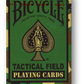 Bicycle - Tactical Field - Green Playing Cards