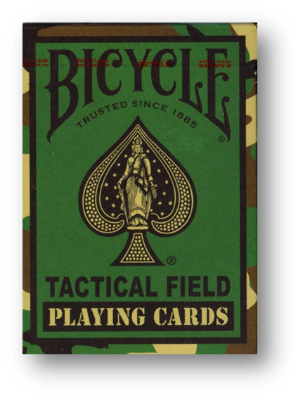 Bicycle - Tactical Field - Green Playing Cards