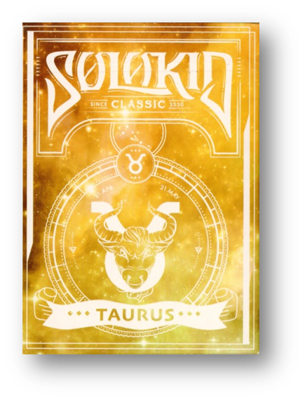 Solokid Constellation - Taurus Playing Cards