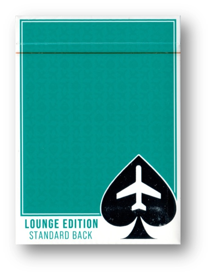 Lounge Edition in Terminal Teal by Jetsetter Playing Cards