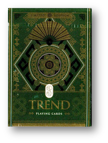 Trend (Green) Playing Cards by TCC Pure Cardistry