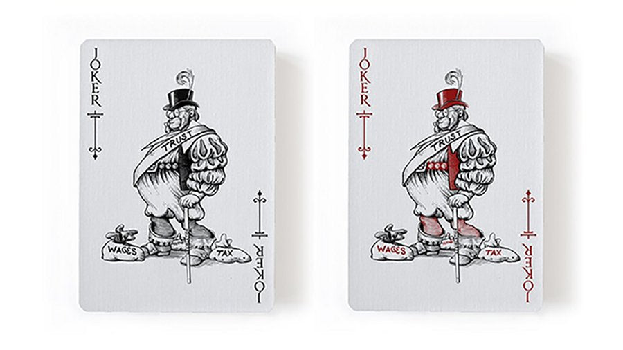 Titans Robber Baron (Blue) Playing Cards by Jody Eklund