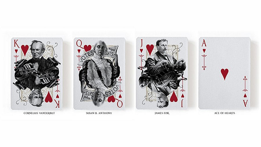 Titans Robber Baron (Blue) Playing Cards by Jody Eklund