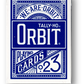 Orbit Tally Ho Circle Back (Blue) Playing Cards