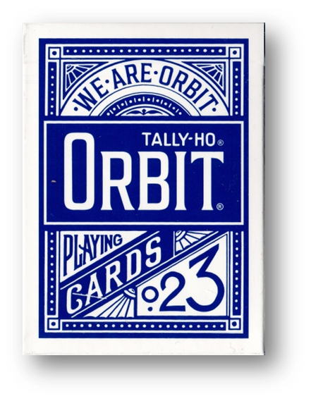 Orbit Tally Ho Circle Back (Blue) Playing Cards