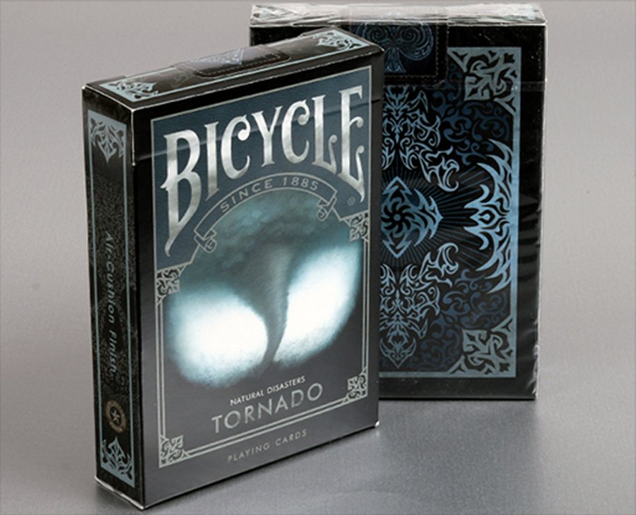 Bicycle - Natural Disasters Playing Cards - Tornado