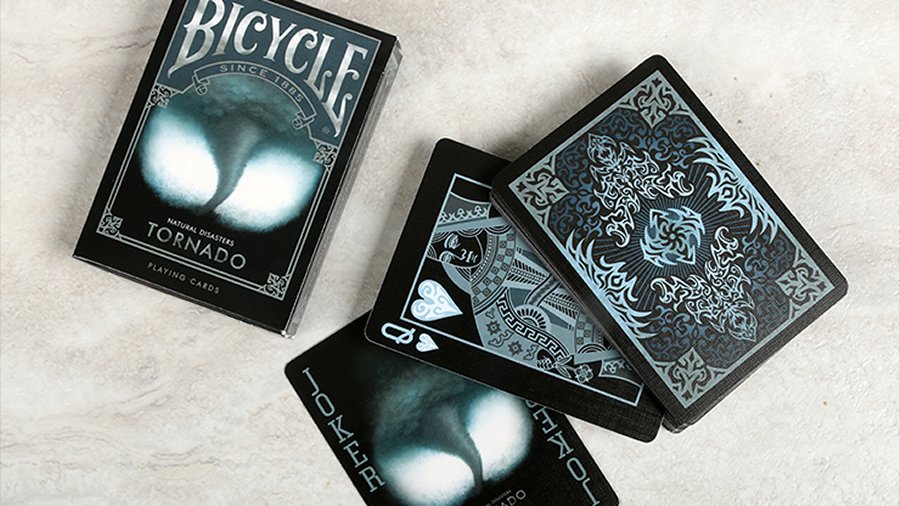 Bicycle - Natural Disasters Playing Cards - Tornado