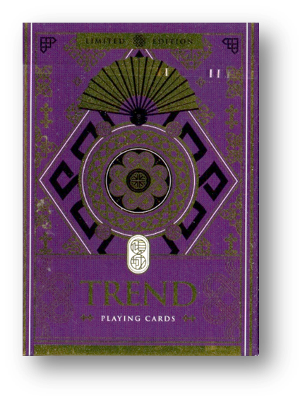 Trend (Purple) Playing Cards by TCC Pure Cardistry