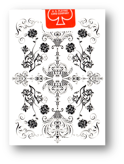 Truth Garden V4 WHITE Deck - Bicycle Playing Cards